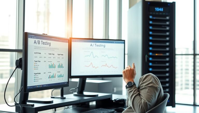 AI A/B testing UX SEO
