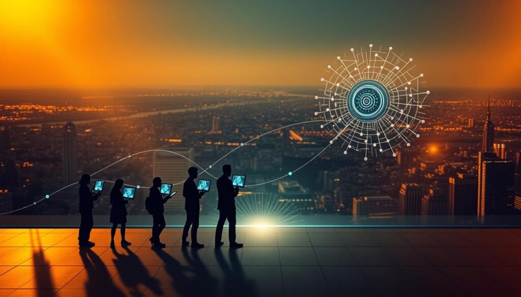 visual search evolution
